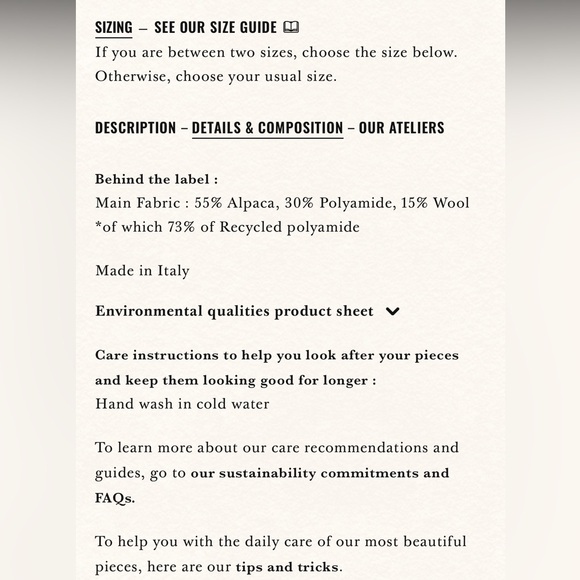 Sezane Jose Sweater Jumper - Picture 11 of 11